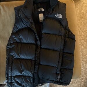 Women’s Black North Face Vest